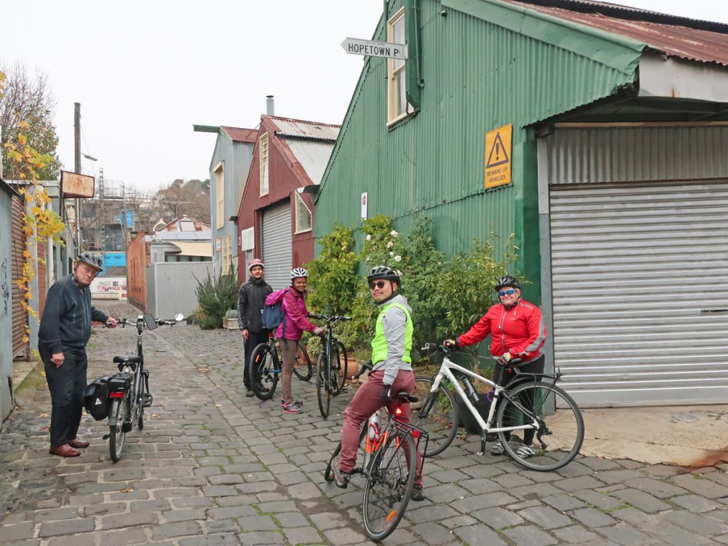 Neighbourly Ride, Hopetoun Place in Fitzroy North